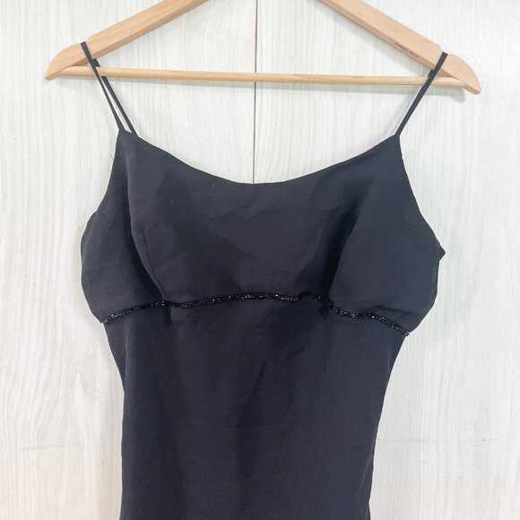 Vintage 90s Jessica McClintock Gunne Sax 90s/2000s Little Black Dress - Picture 2 of 7